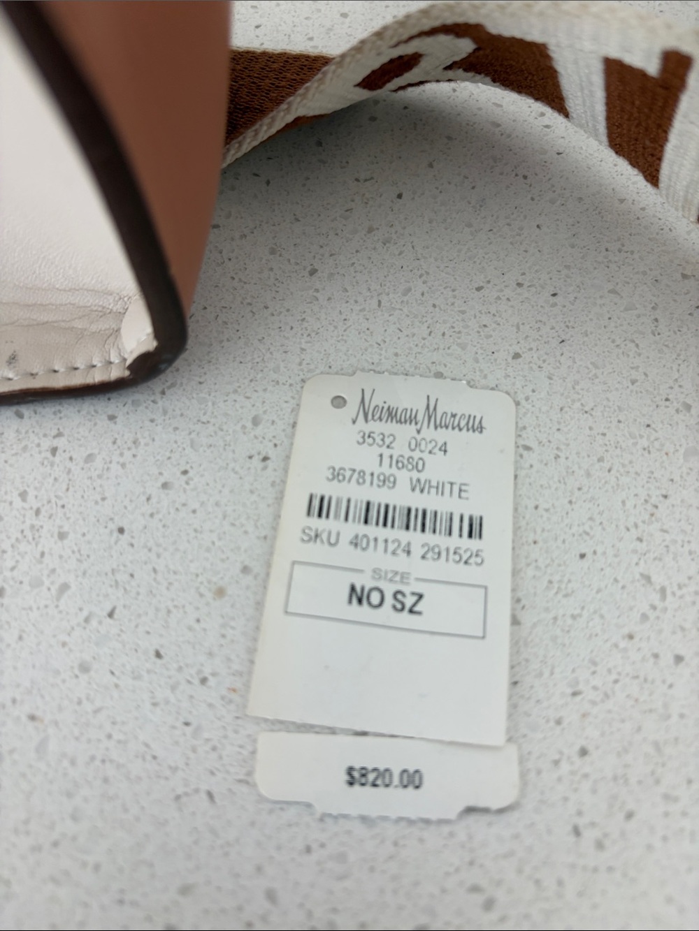 STELLA McCARTNEY BONE AND TAN BAG - Picture 3 of 6